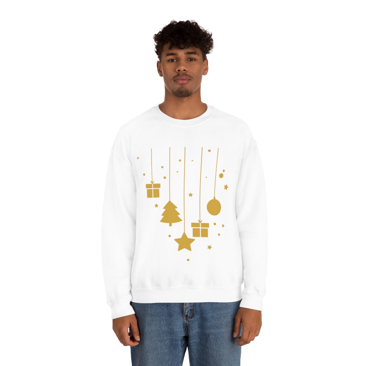 Cute Hanging Ornaments Christmas Sweatshirt