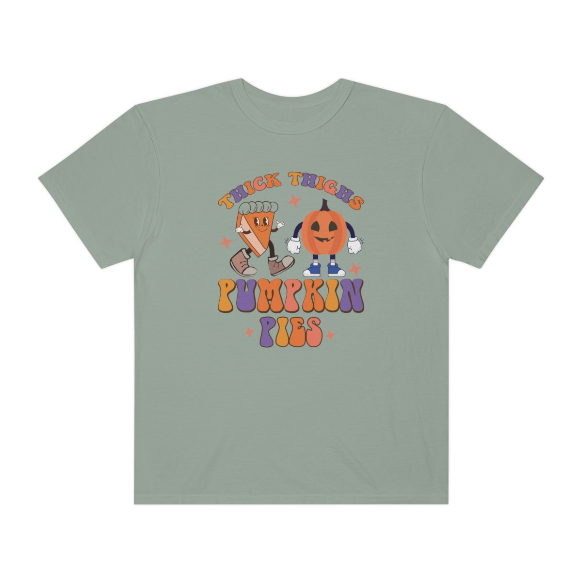 Thick Thighs Pumpkin Pies Thanksgiving TeeShirt