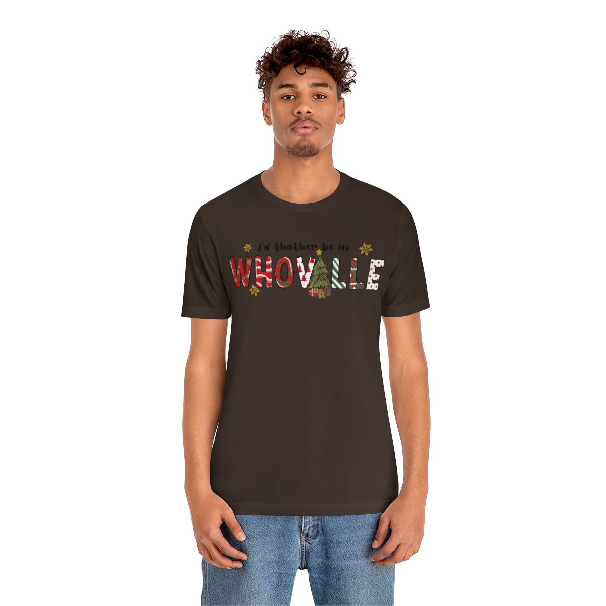 I'd Rather Be In Whoville Cute Christmas Holiday Tshirt