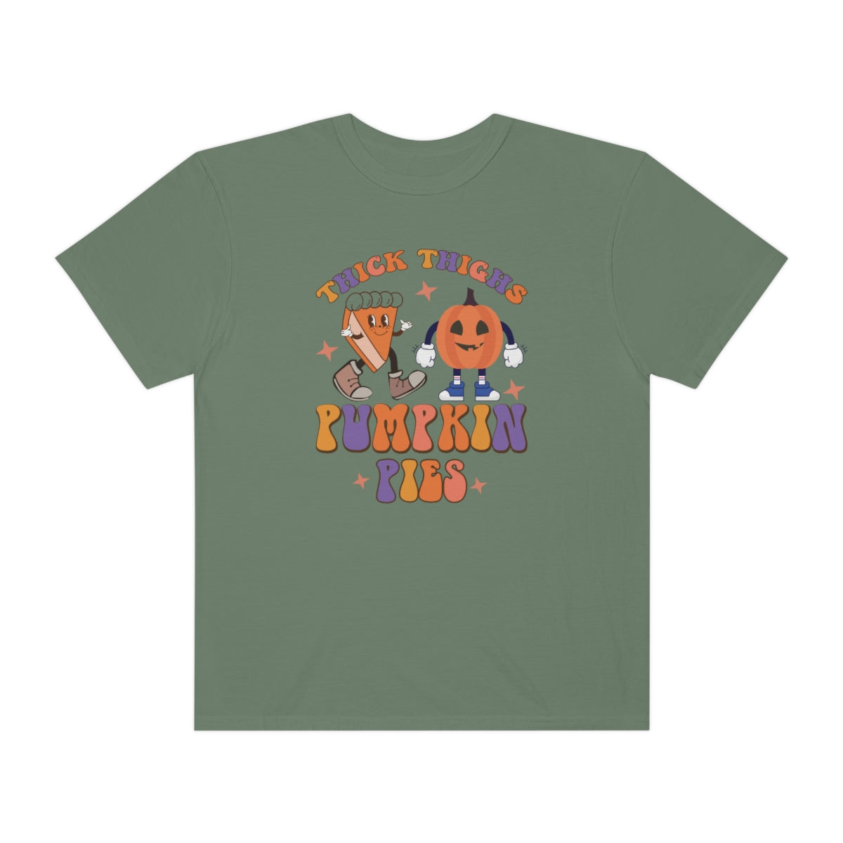 Thick Thighs Pumpkin Pies Thanksgiving TeeShirt