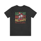 Merry Christmas Skeleton Skateboarding Retro Christmas Tshirt