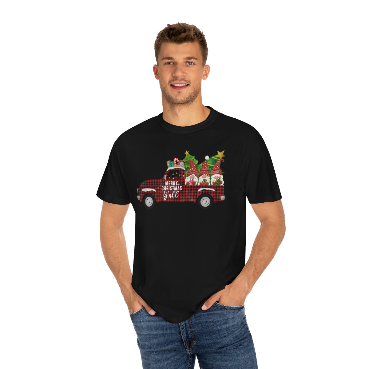 Merry Christmas Ya'll Gnomes Christmas Tshirt