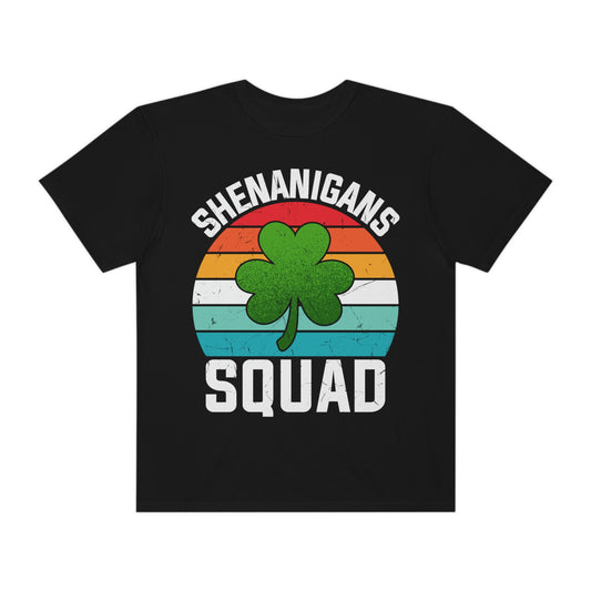 Shenanigans Squad Retro St. Patrick's Day Tshirt