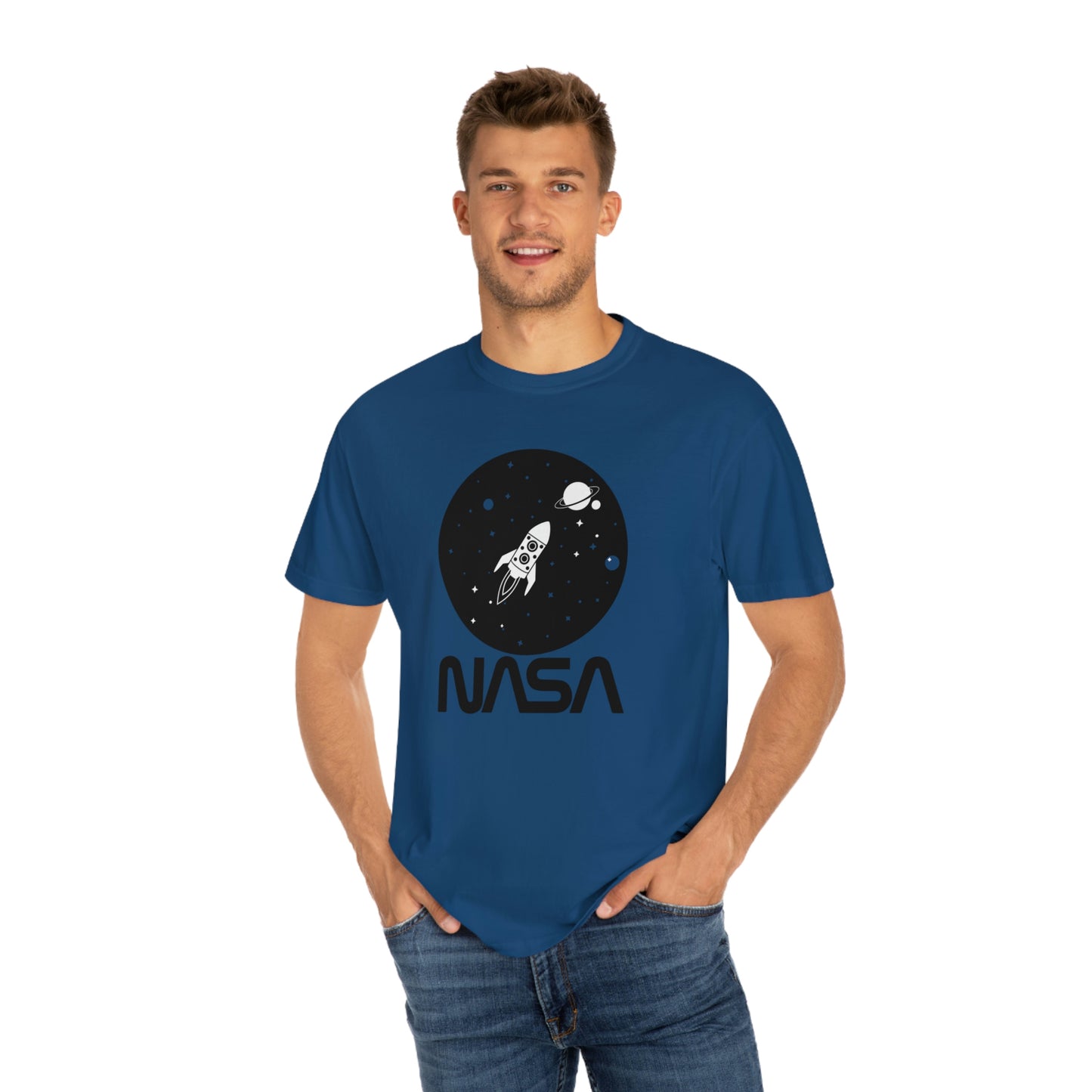 Retro NASA Rocket Tshirt