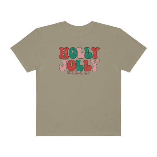 Holly Jolly Vibes Christmas Tshirt