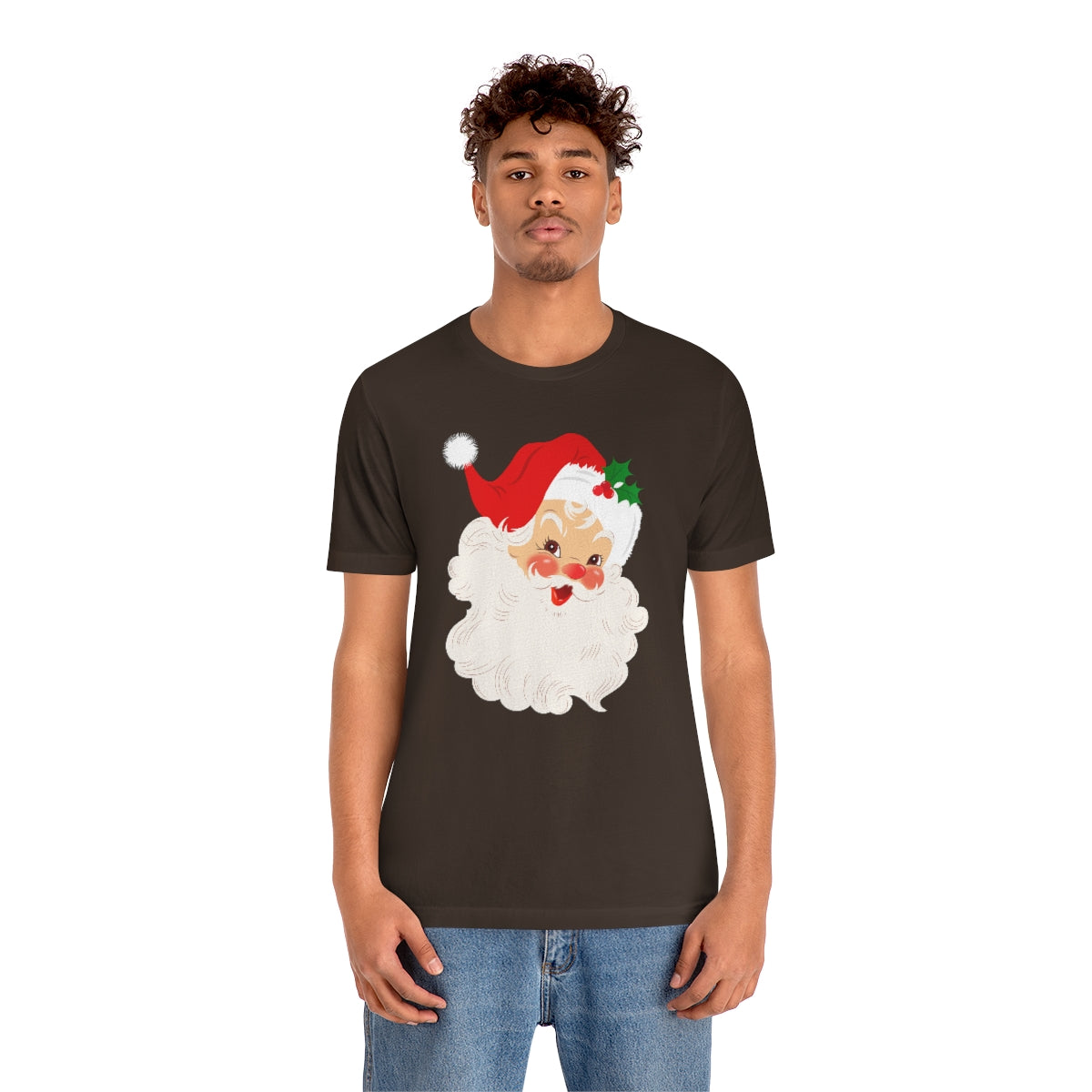 Vintage Santa Claus Saint Nick Retro Christmas Tshirt