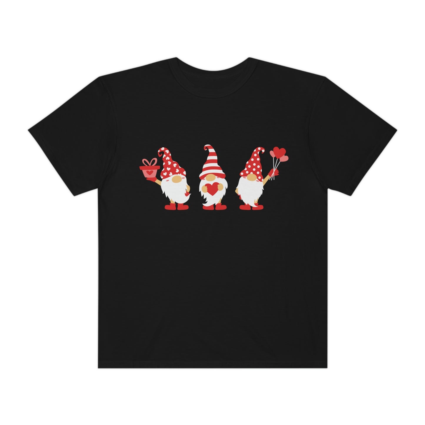 Cute Three Love Gnomes Valentines Day Tshirt