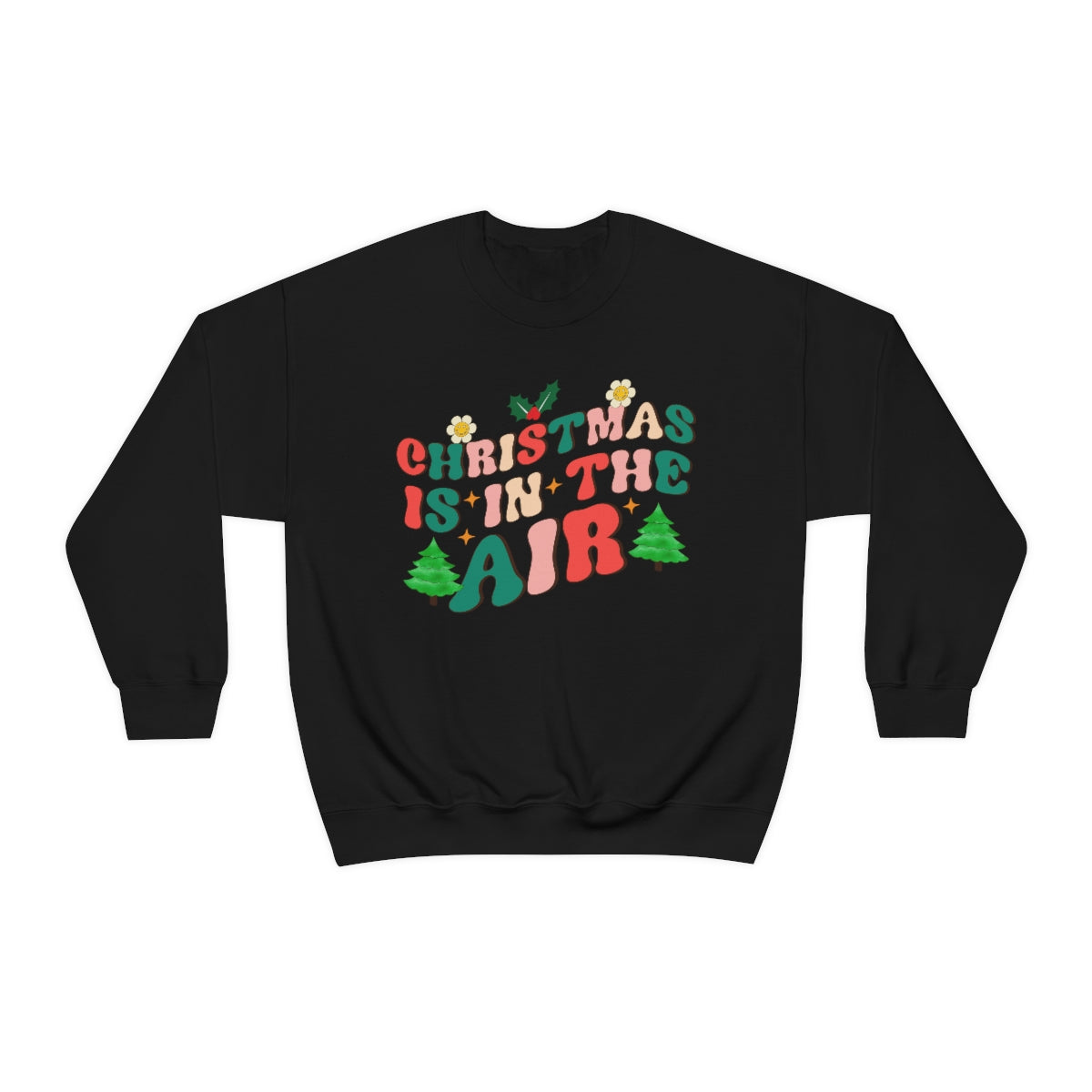 Retro Christmas is in the Air Holiday Sweatshirt