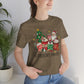 Current Mood Retro Christmas Santa Tshirt