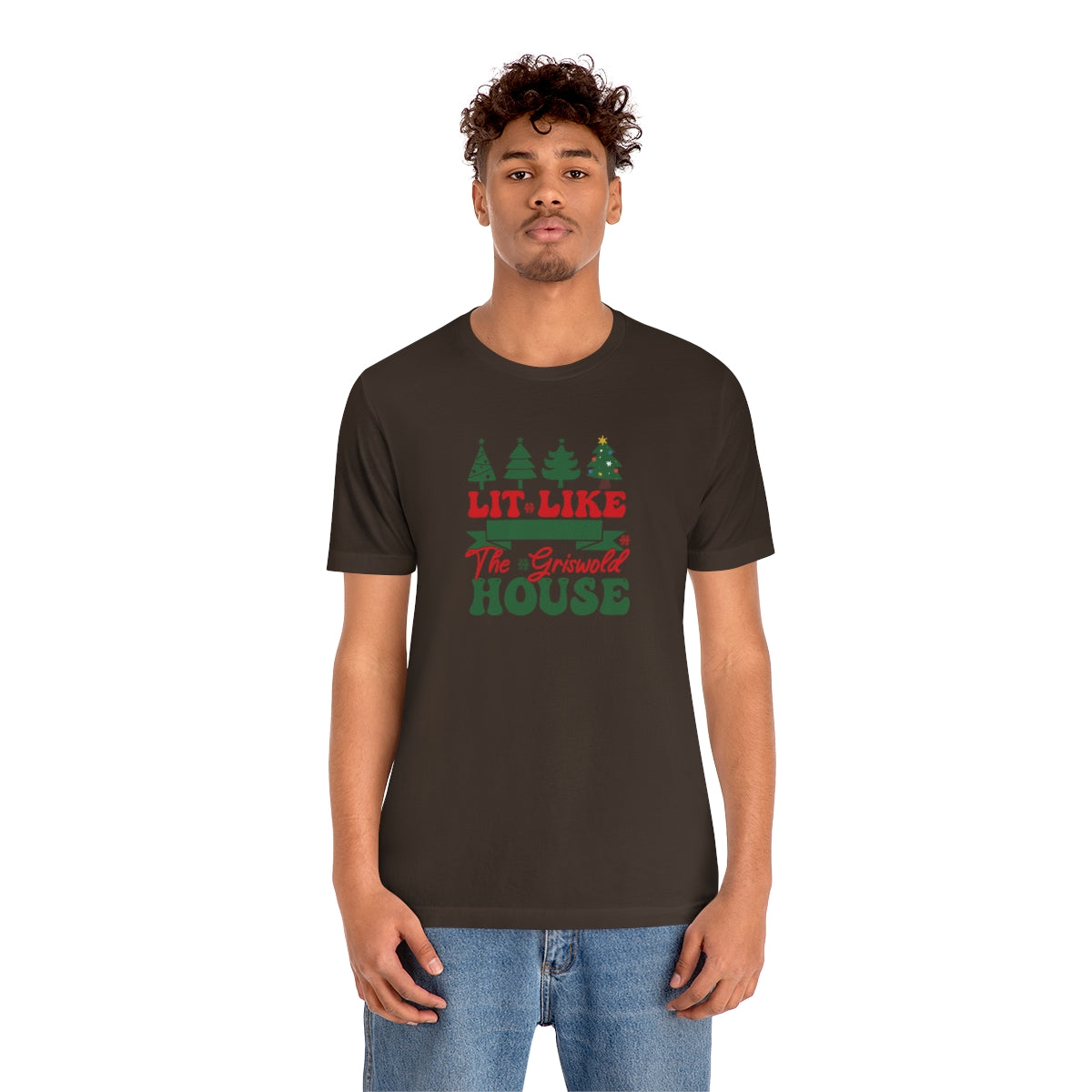 Lit Like the Griswold House Funny Christmas TShirt