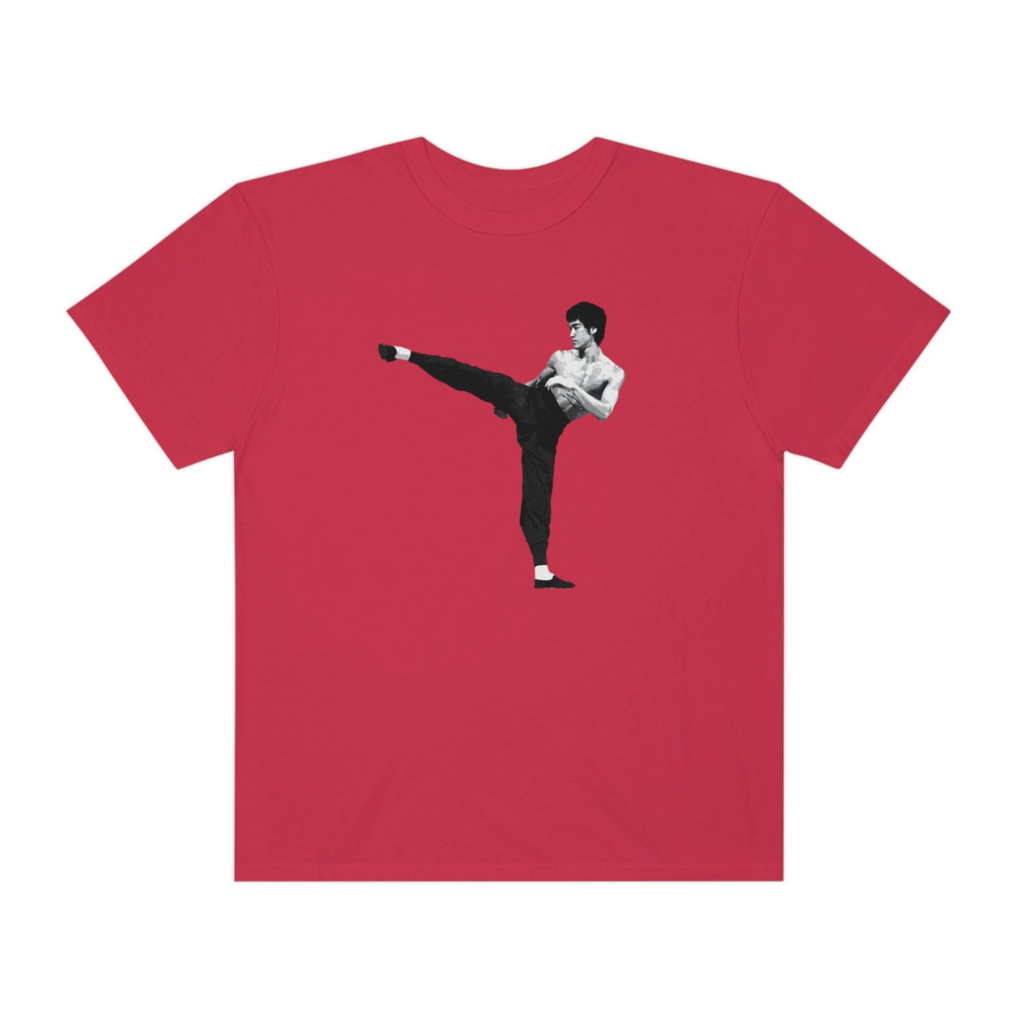 Bruce Lee Kicking Tshirt