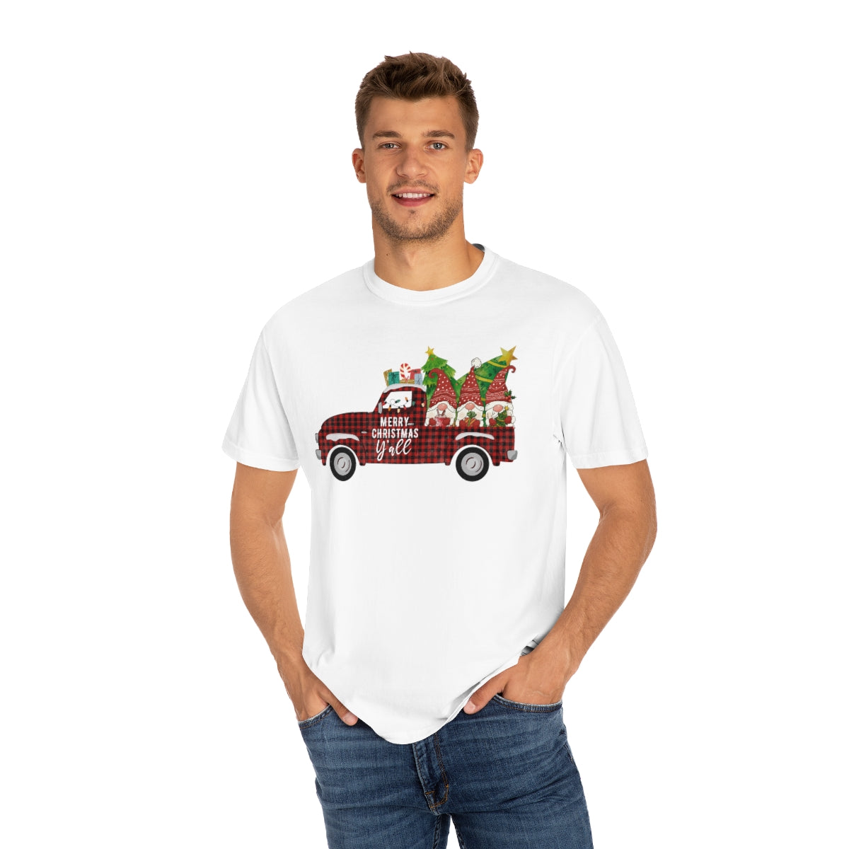 Merry Christmas Ya'll Gnomes Christmas Tshirt