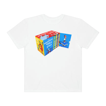 Wonderful World of Dr. Seus Books Themed Fan Art Tshirt