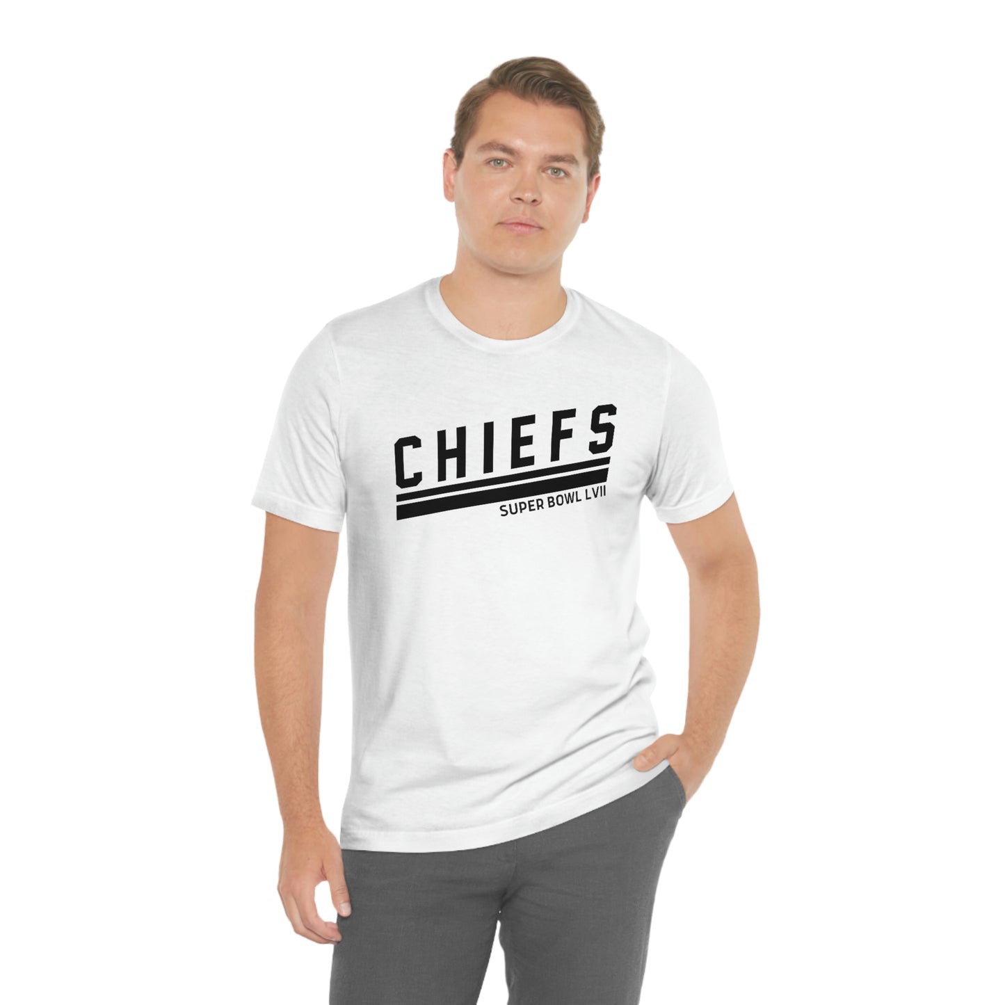 Chiefs Football Super Bowl LVII Football Short Sleeve Tshirt