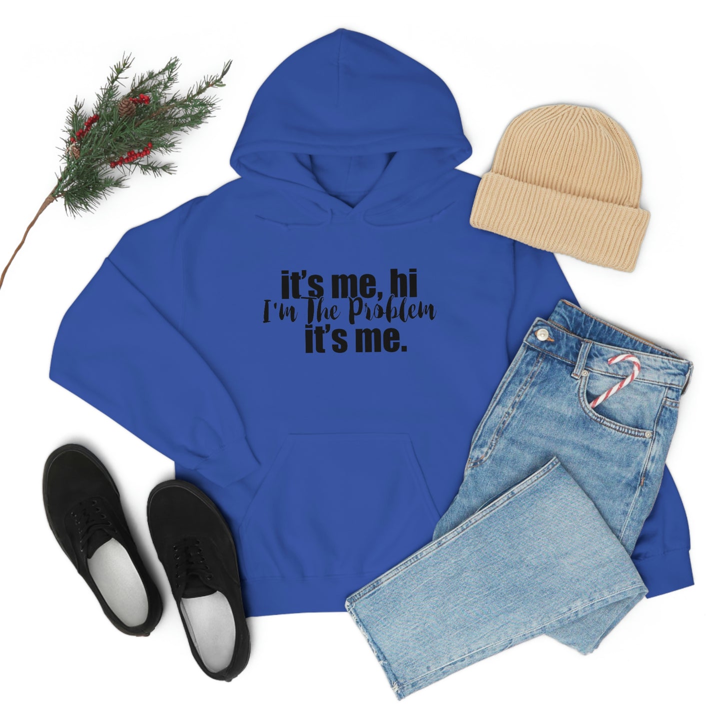 Its Me, Hi, I'm the Problem it's Me, T Swift Taylor Swift Merch Fan Gift Hooded Sweatshirt