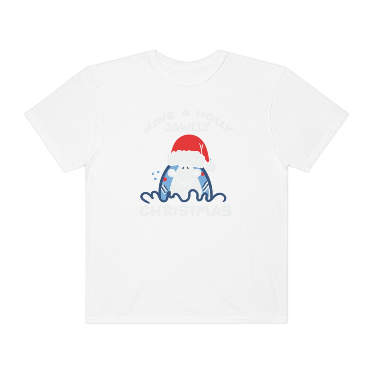 Have a Holly Jawly Christmas Shark Tshirt