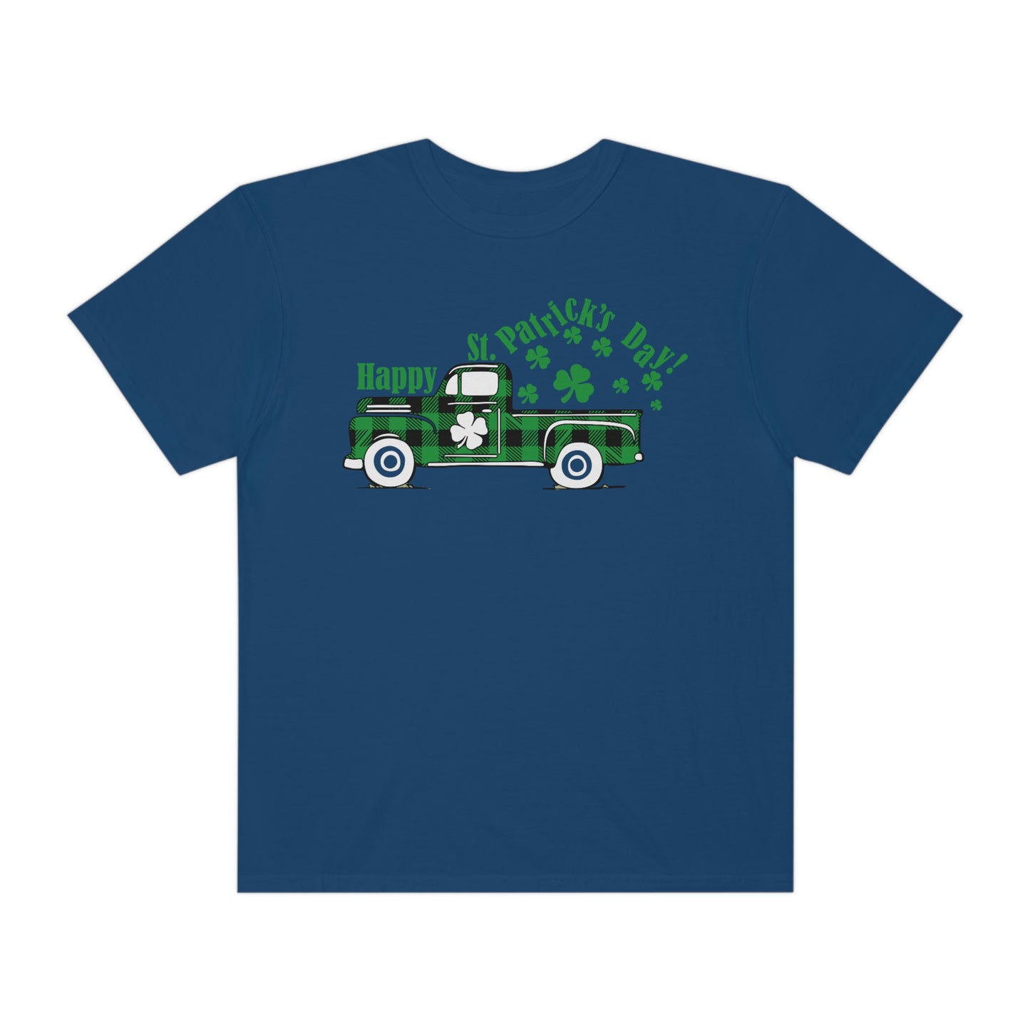 Vintage Happy St. Patrick's Day Truck Tshirt