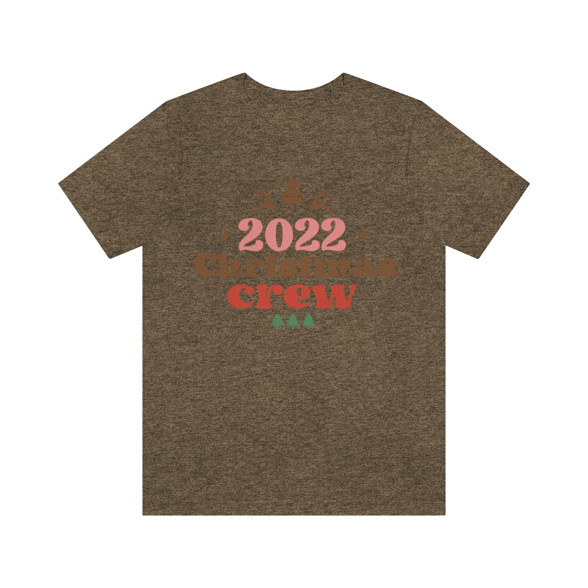 2022 Christmas Crew Family Christmas Reindeer Tshirt