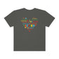 Cute Heart with Encouraging Words Autism Awareness Tshirt