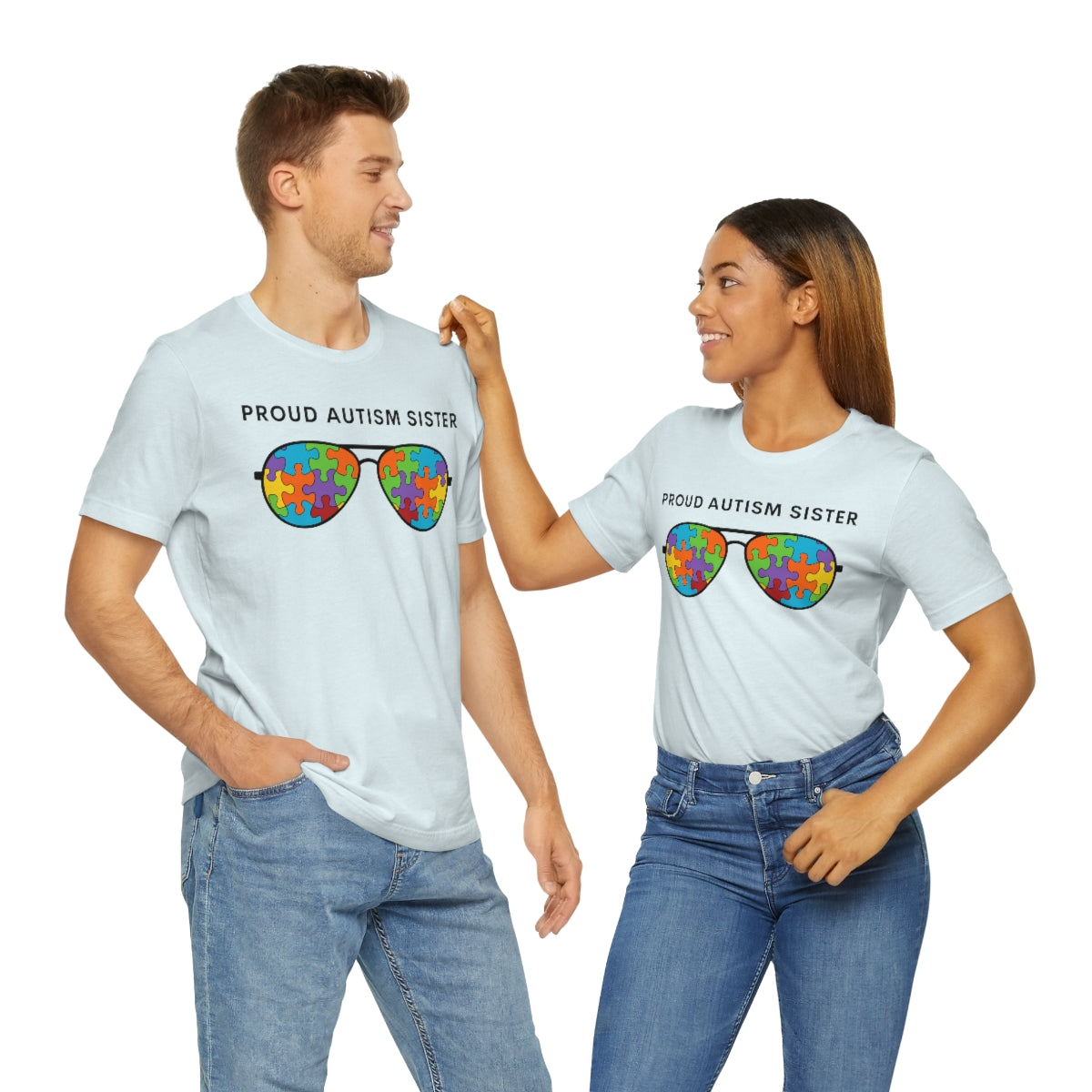 Proud Autism Sister Tshirt