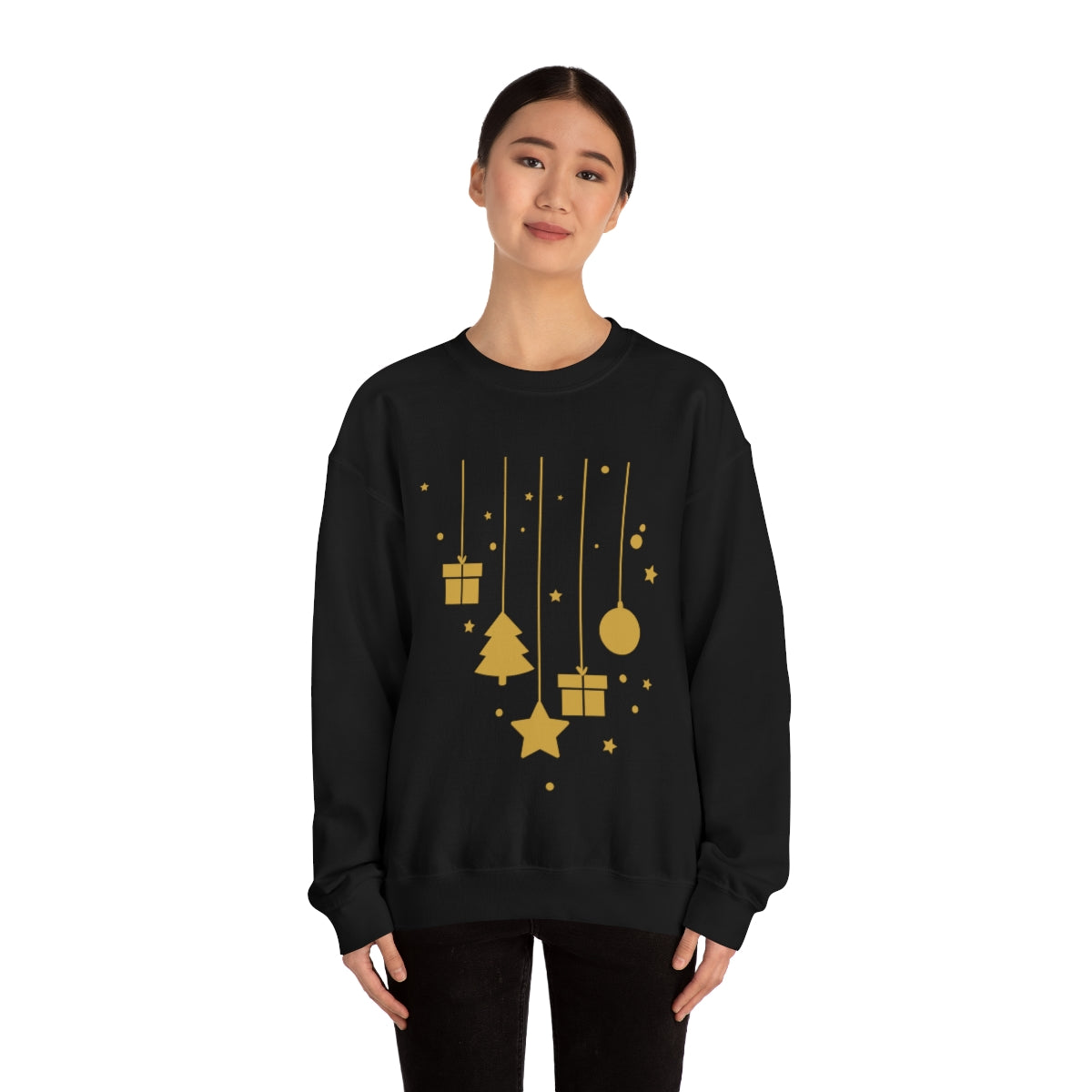 Cute Hanging Ornaments Christmas Sweatshirt