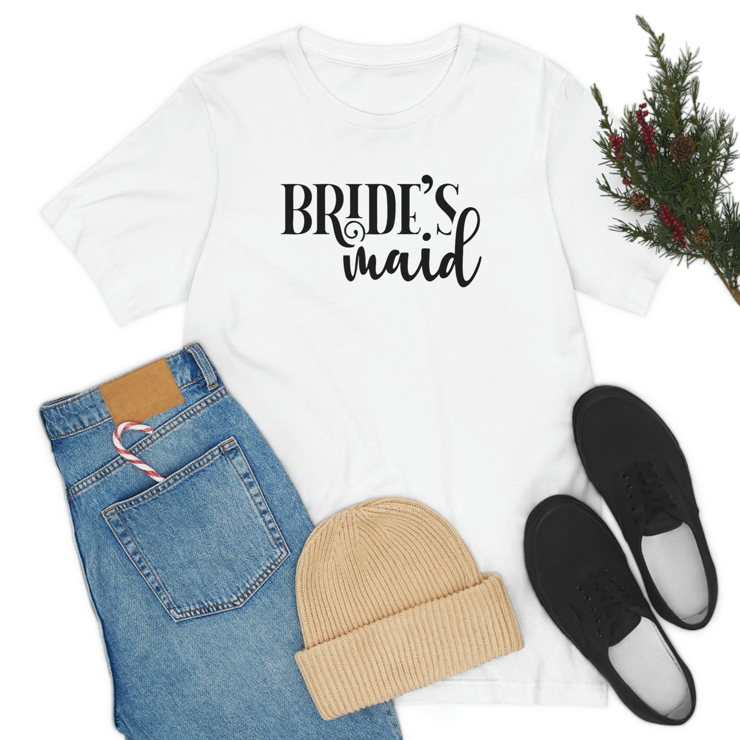 Bride's Maid Bachelorette Bridal Bride to Be Short Sleeve Tshirt