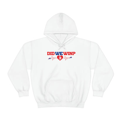 Did We Win? #3 Heartbeat Damar Hamlin Support Hooded Sweatshirt