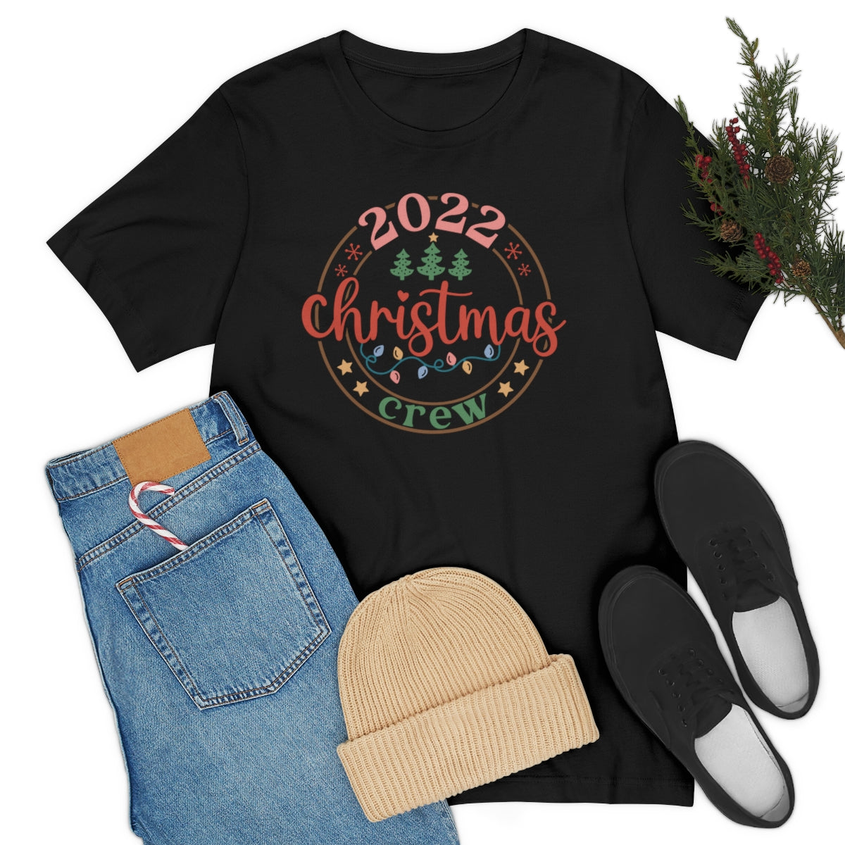 2022 Christmas Crew Family Christmas Tshirt