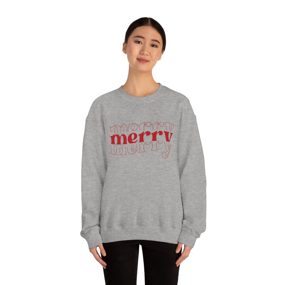 Merry Merry Merry Christmas Sweatshirt