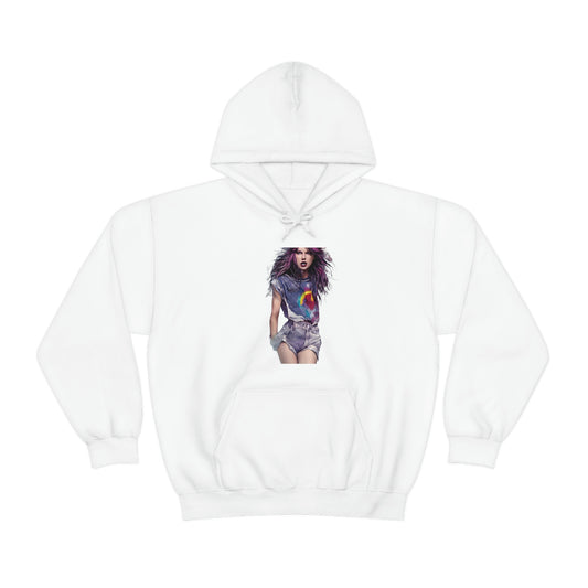 Punk Taylor Swift Rocking T Swift Taylor Swift Merch Fan Swifty Gift Hooded Sweatshirt