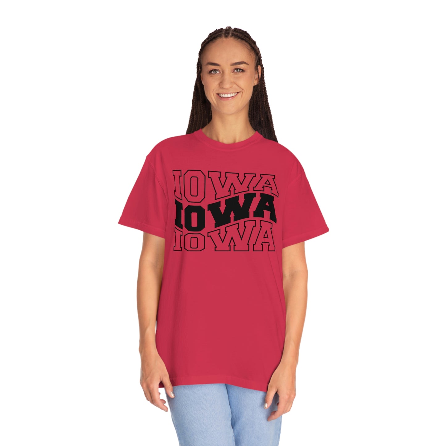 Iowa Vintage Style Font Iowa Final Four Tshirt