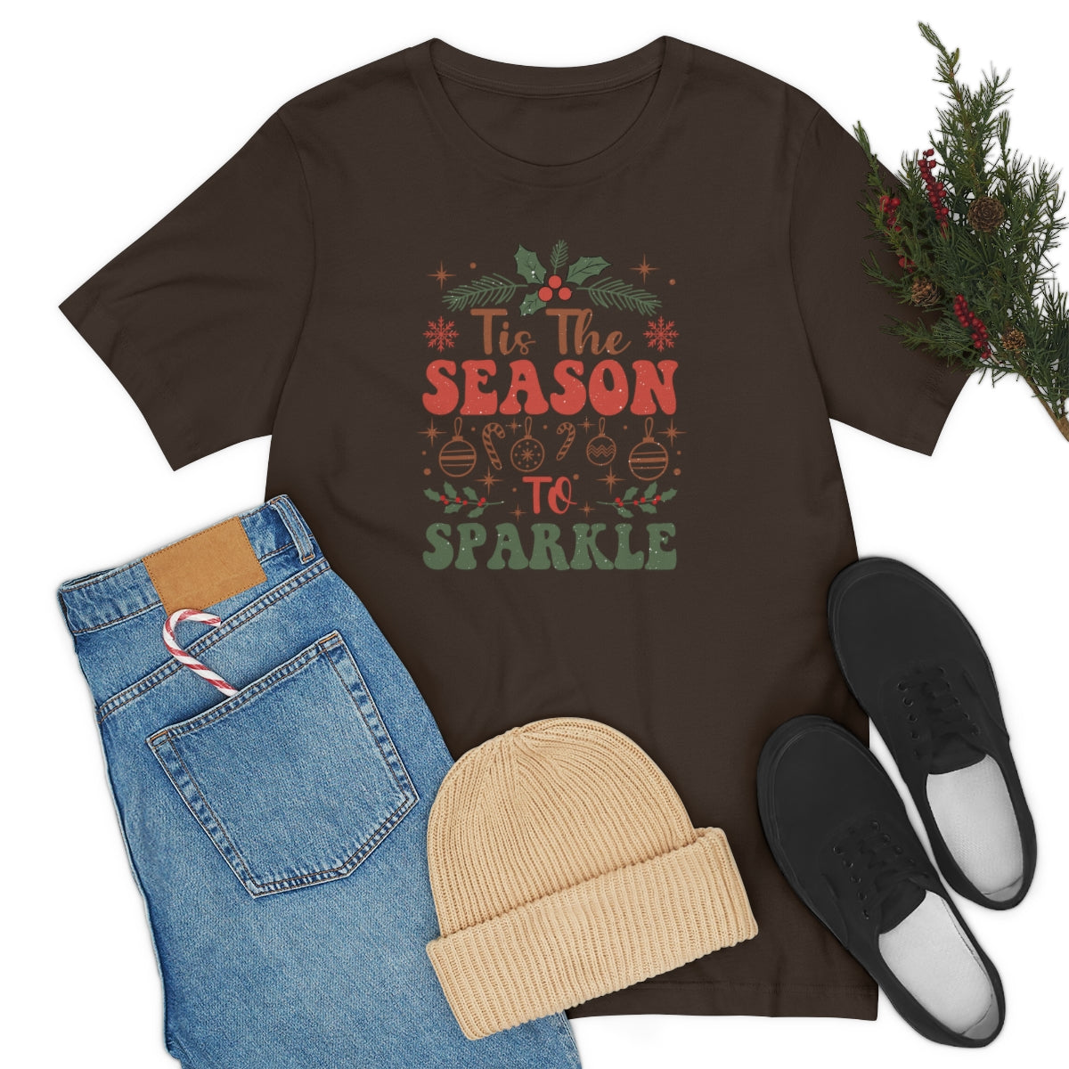 Tis the Season to Sparkle Christmas Tshirt