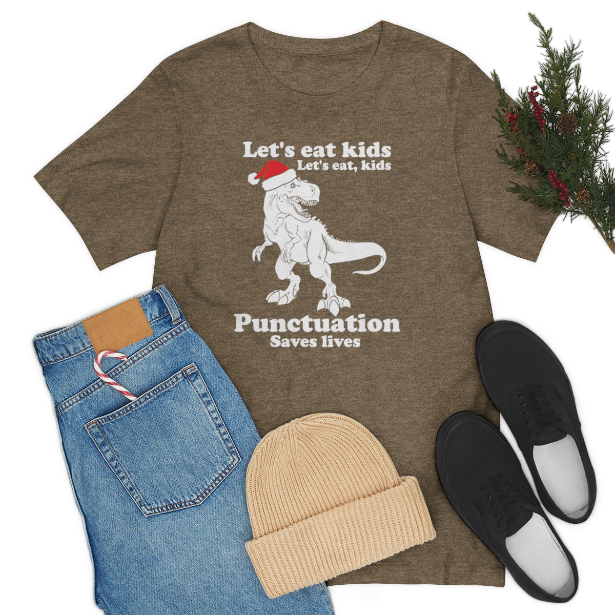 Copy of Christmas Wine Glasses Holiday Tshirt