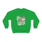 Hot Cocoa & Christmas Movies Retro Style Sweatshirt
