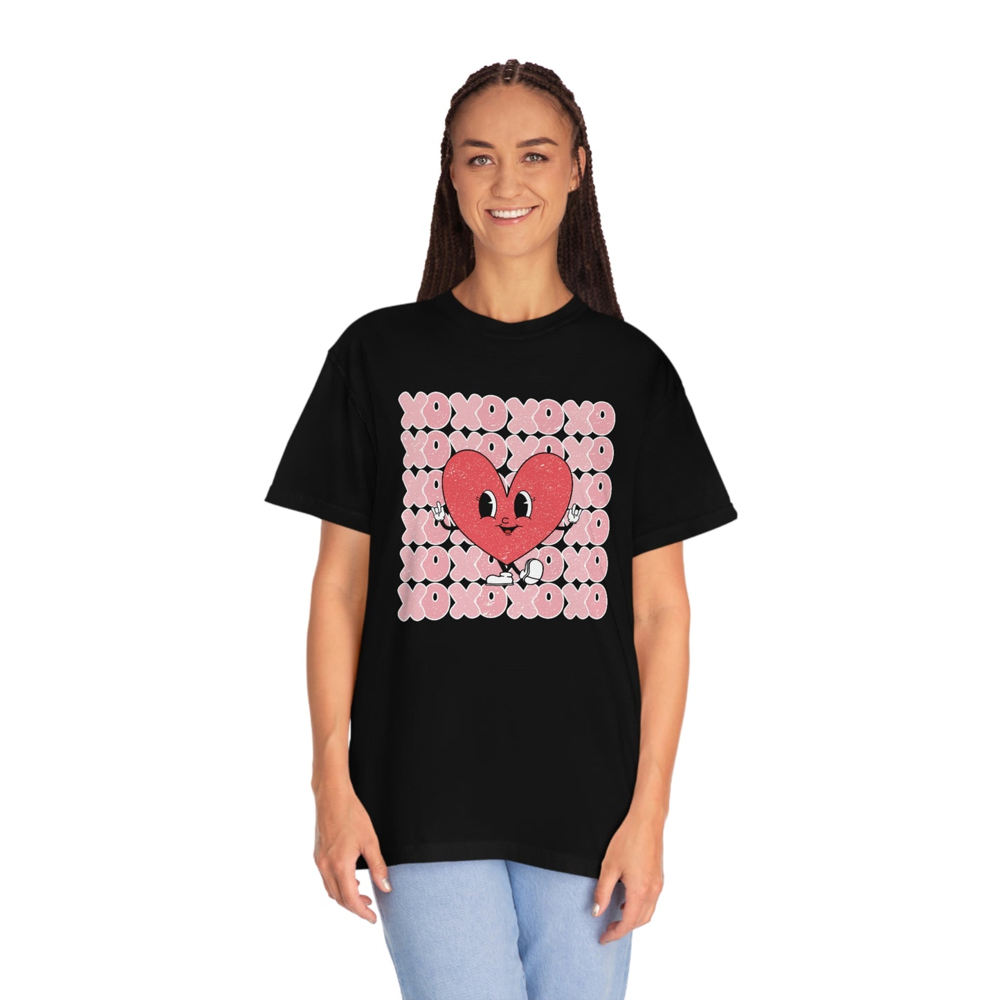 XOXO Happy Heart Lover Premium Valentines Day Tshirt