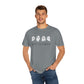 Happy Halloween Cute Ghost Tshirt Design on Unisex Garment-Dyed T-shirt