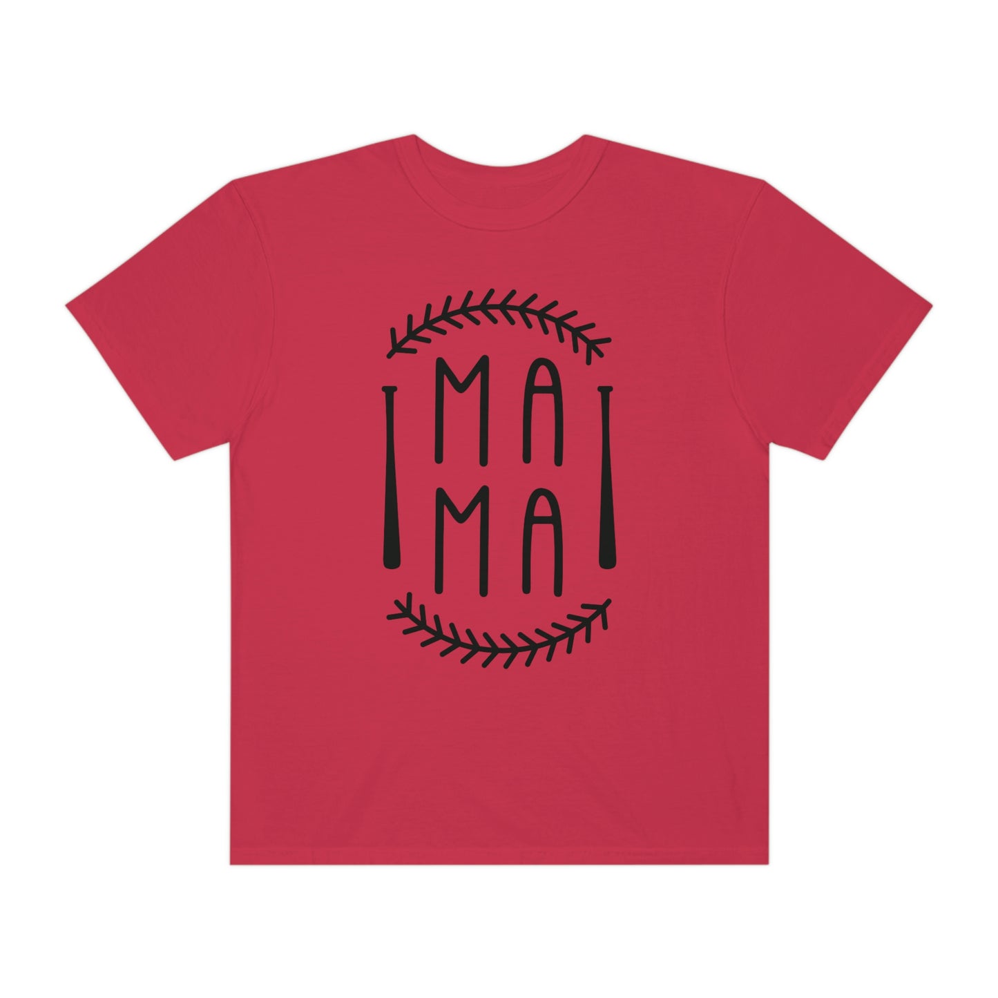 Simple Bats Style Baseball Mom Tshirt