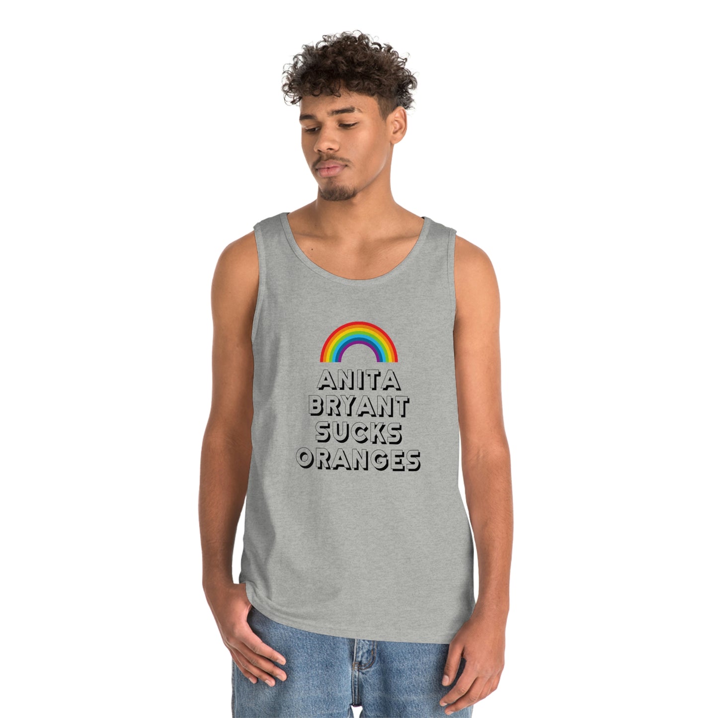 Anita Bryant Sucks Oranges Gay Pride Gay Rights Rainbow Tank Top