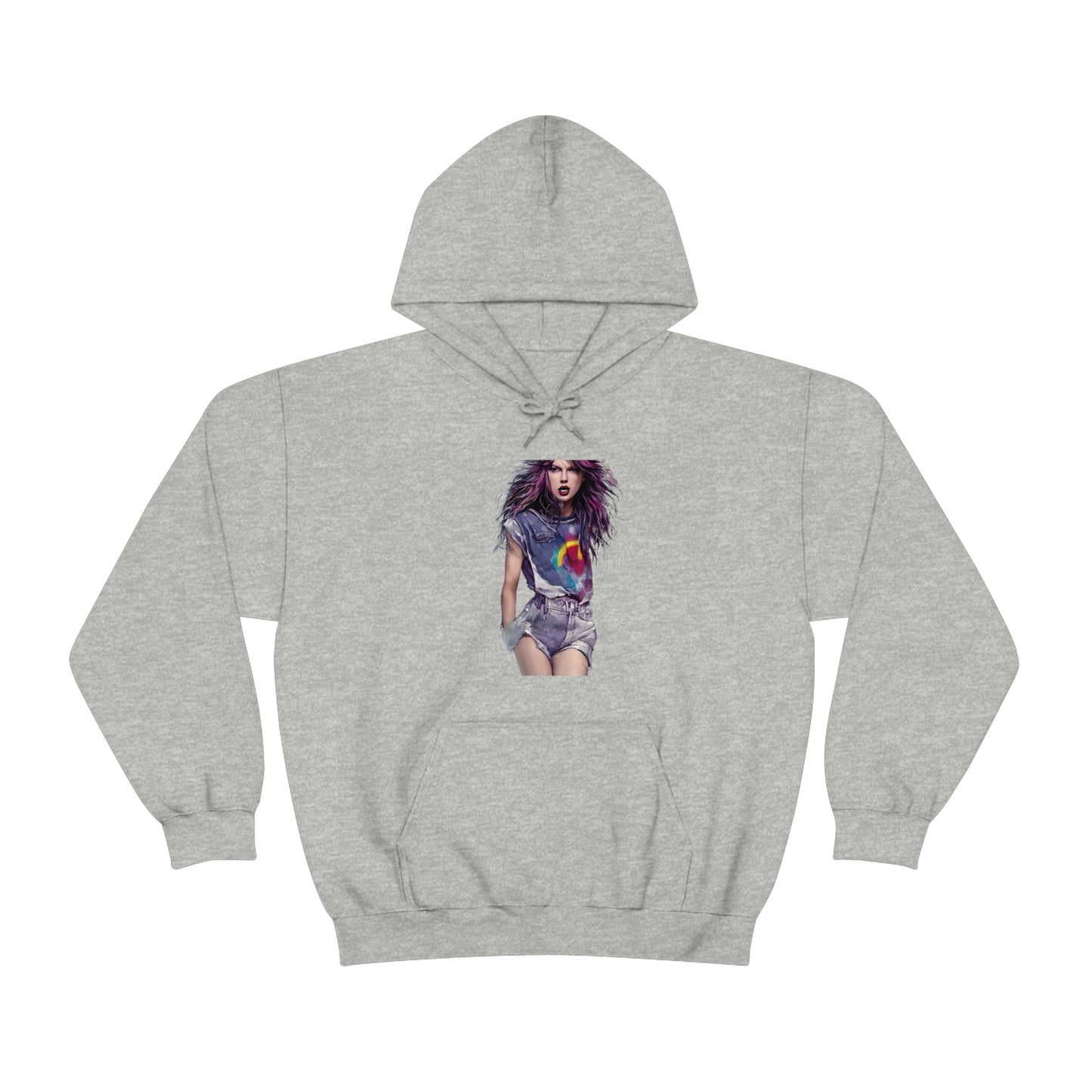 Punk Taylor Swift Rocking T Swift Taylor Swift Merch Fan Swifty Gift Hooded Sweatshirt