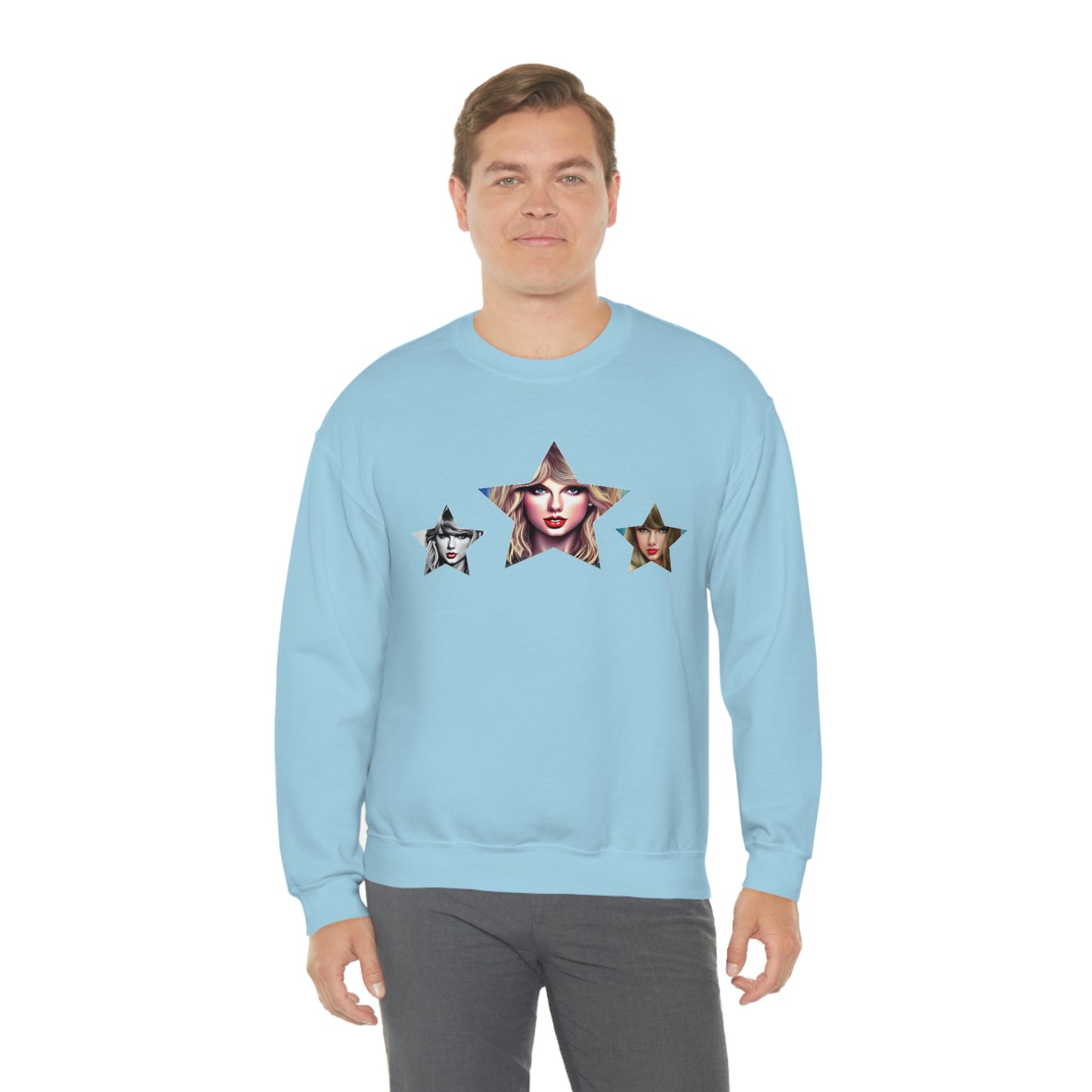 Stars Beautiful Taylor Swift T Swift Taylor Swift Merch Fan Swifty Gift Crewneck Sweatshirt