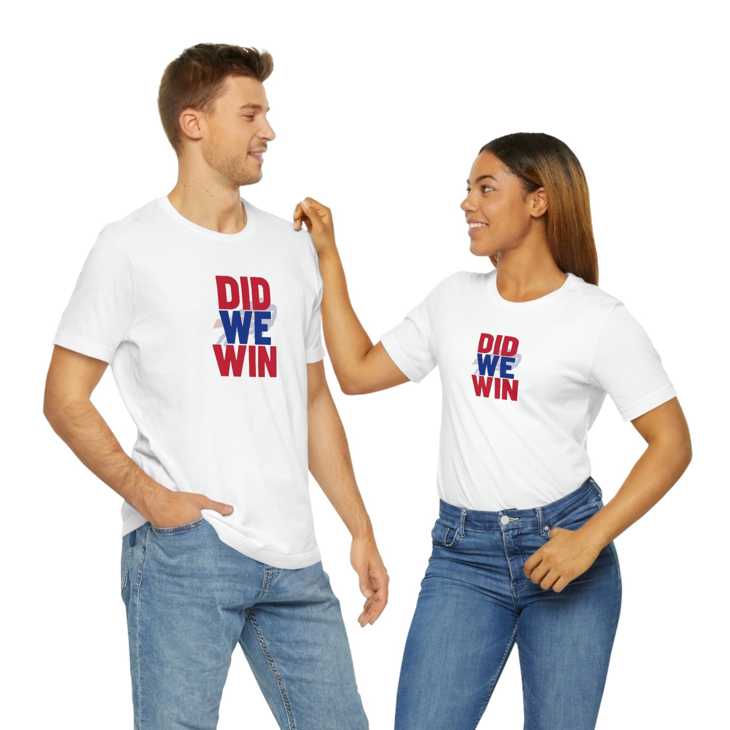 Did We Win Hamlin Strong Damar Hamlin Buffalo Bills Logo #3 Damar Hamlin Supporter Unisex Jersey Short Sleeve Tee