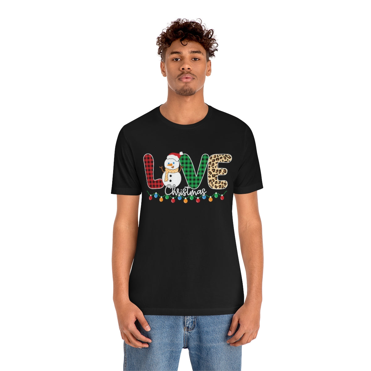 Cute Love Christmas Snowman Tshirt