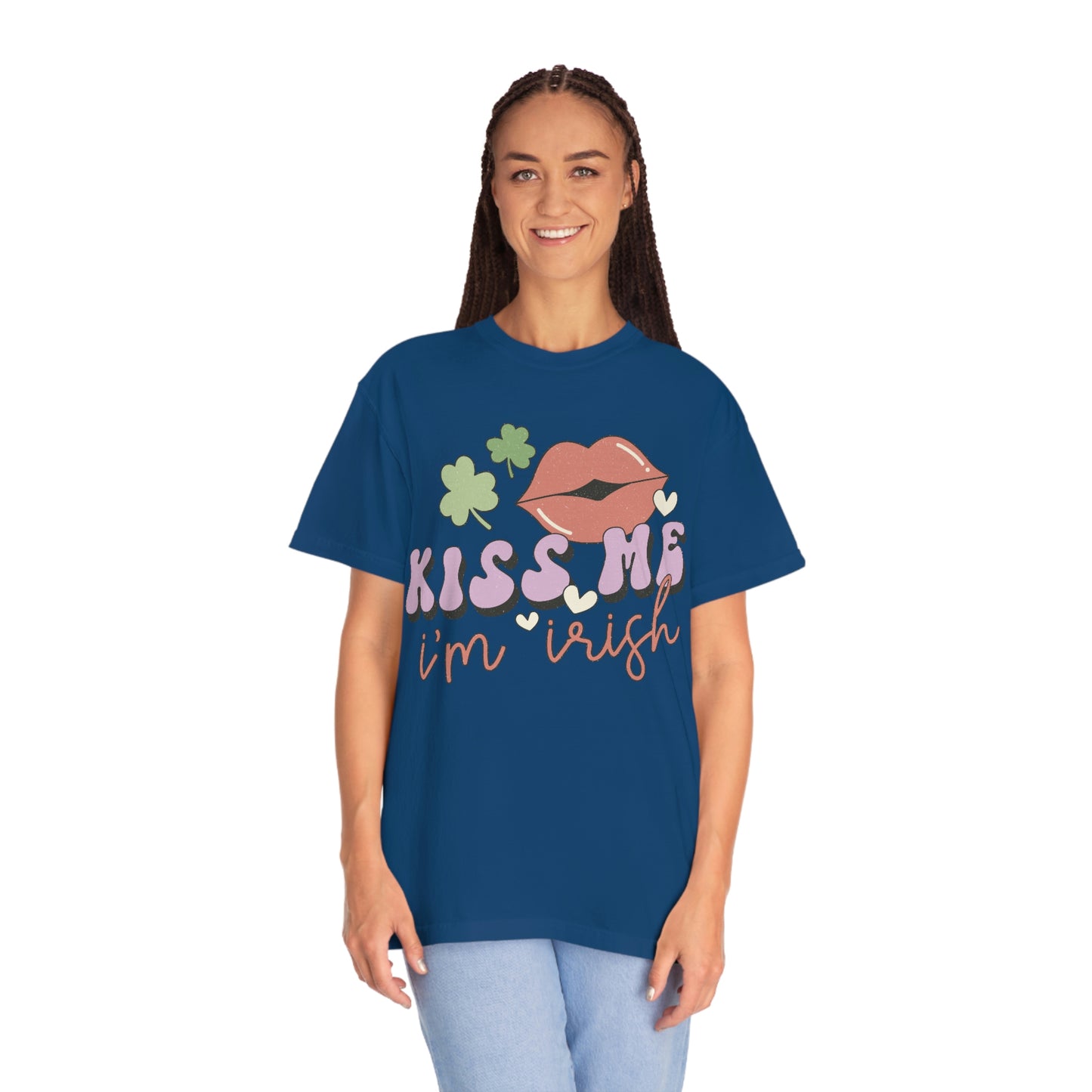 Retro Kiss Me I'm Irish  St. Patrick's Day Tshirt