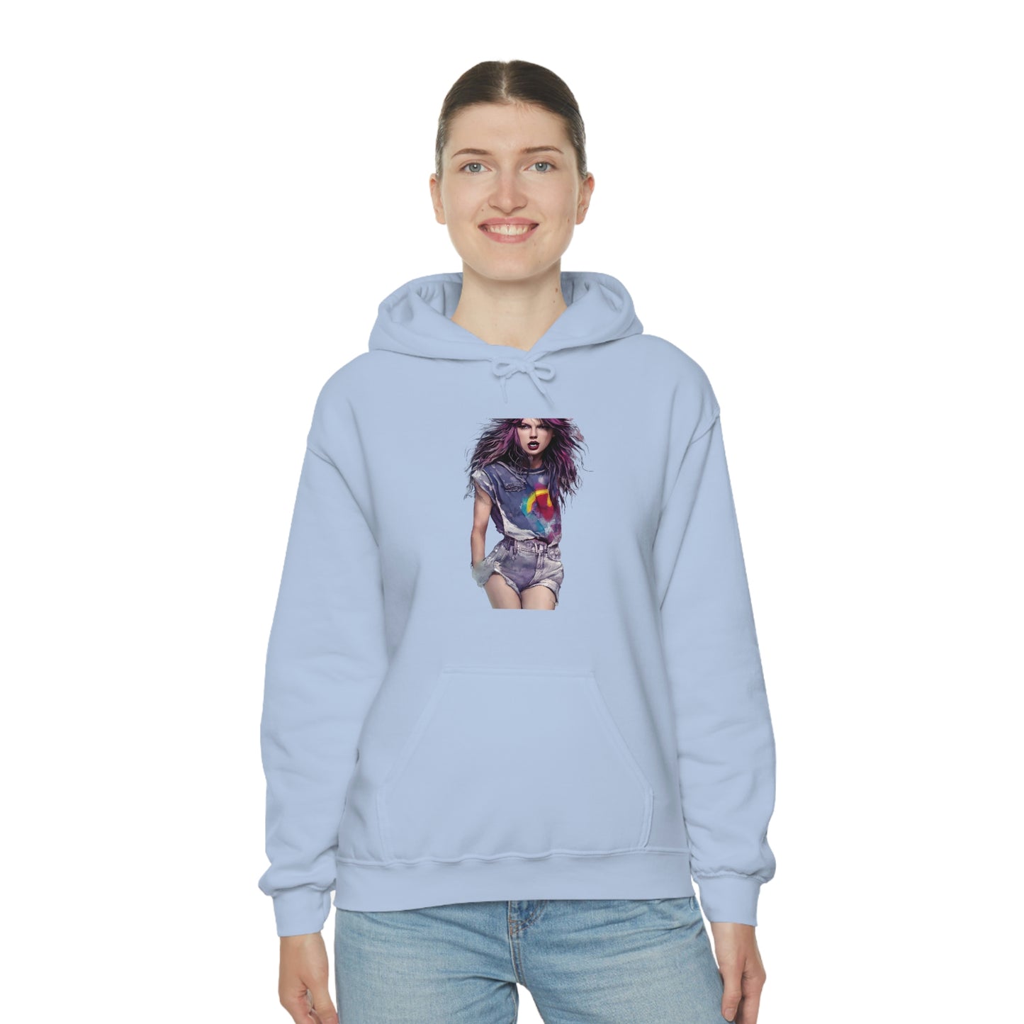 Punk Taylor Swift Rocking T Swift Taylor Swift Merch Fan Swifty Gift Hooded Sweatshirt