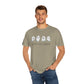 Happy Halloween Cute Ghost Tshirt Design on Unisex Garment-Dyed T-shirt