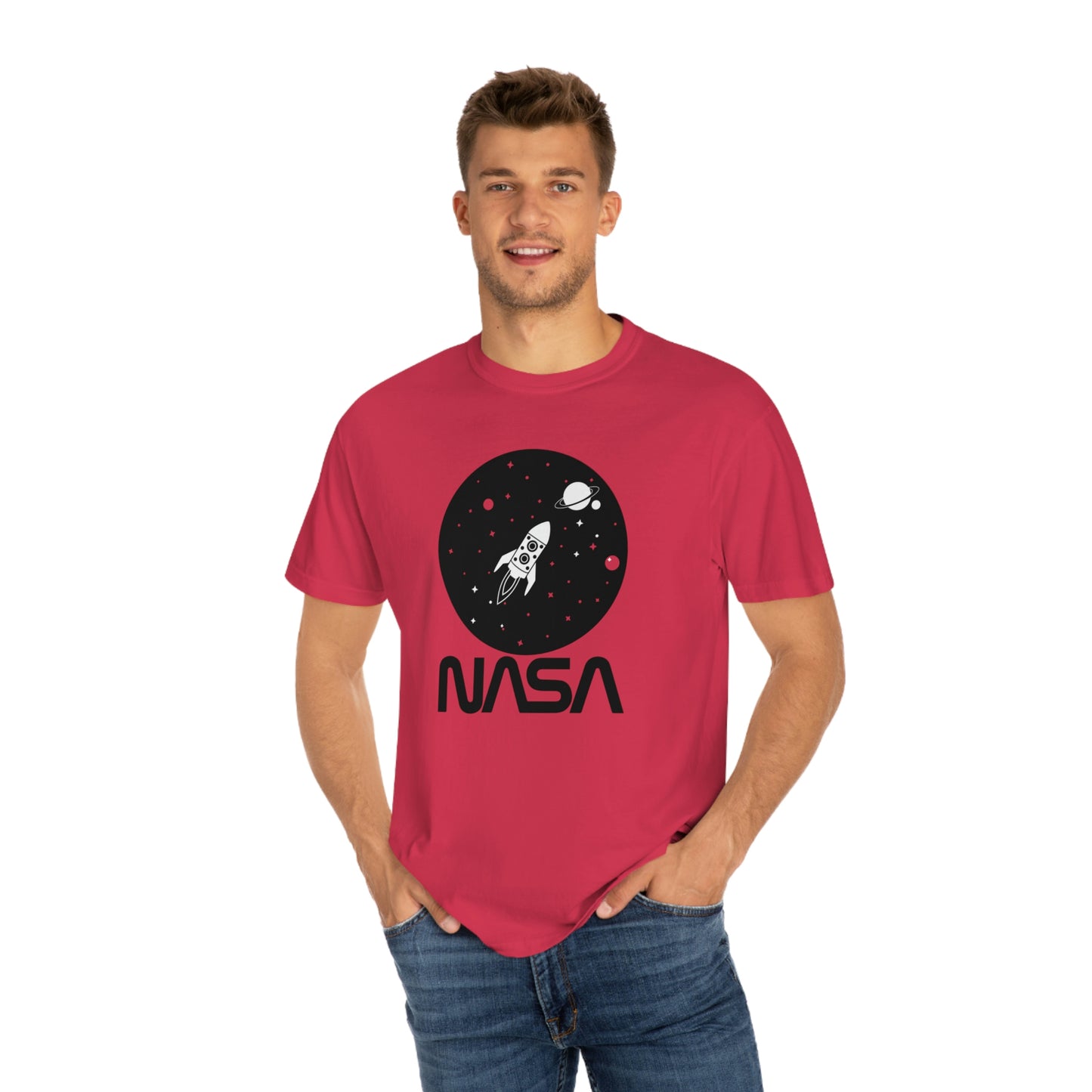 Retro NASA Rocket Tshirt