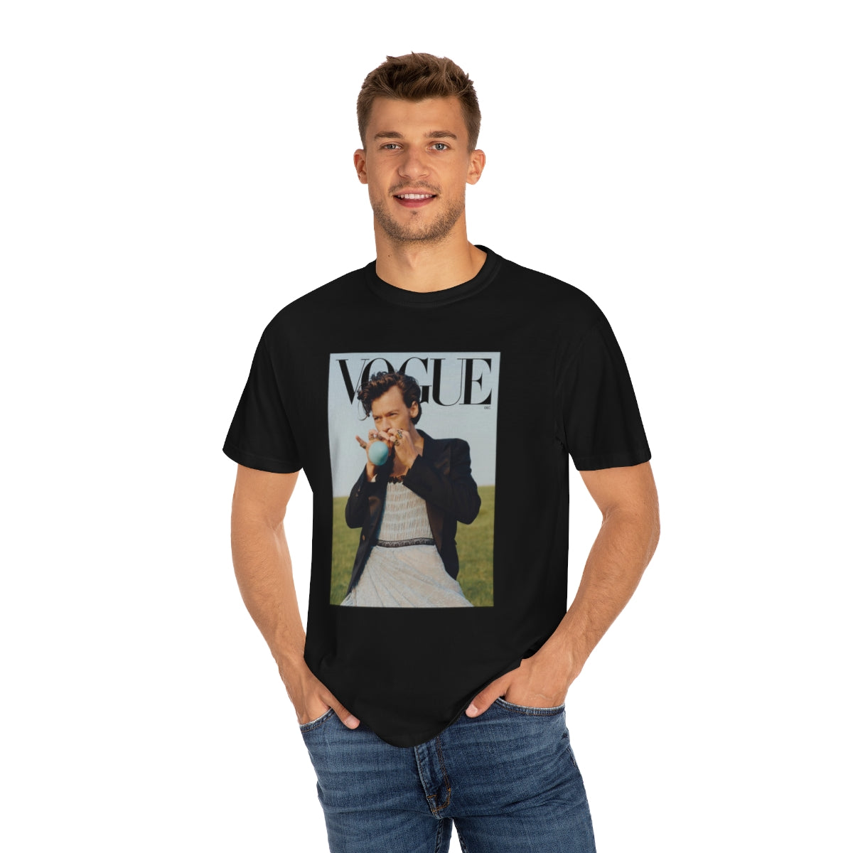 Harry Styles Theme Vogue Cover Music TShirt