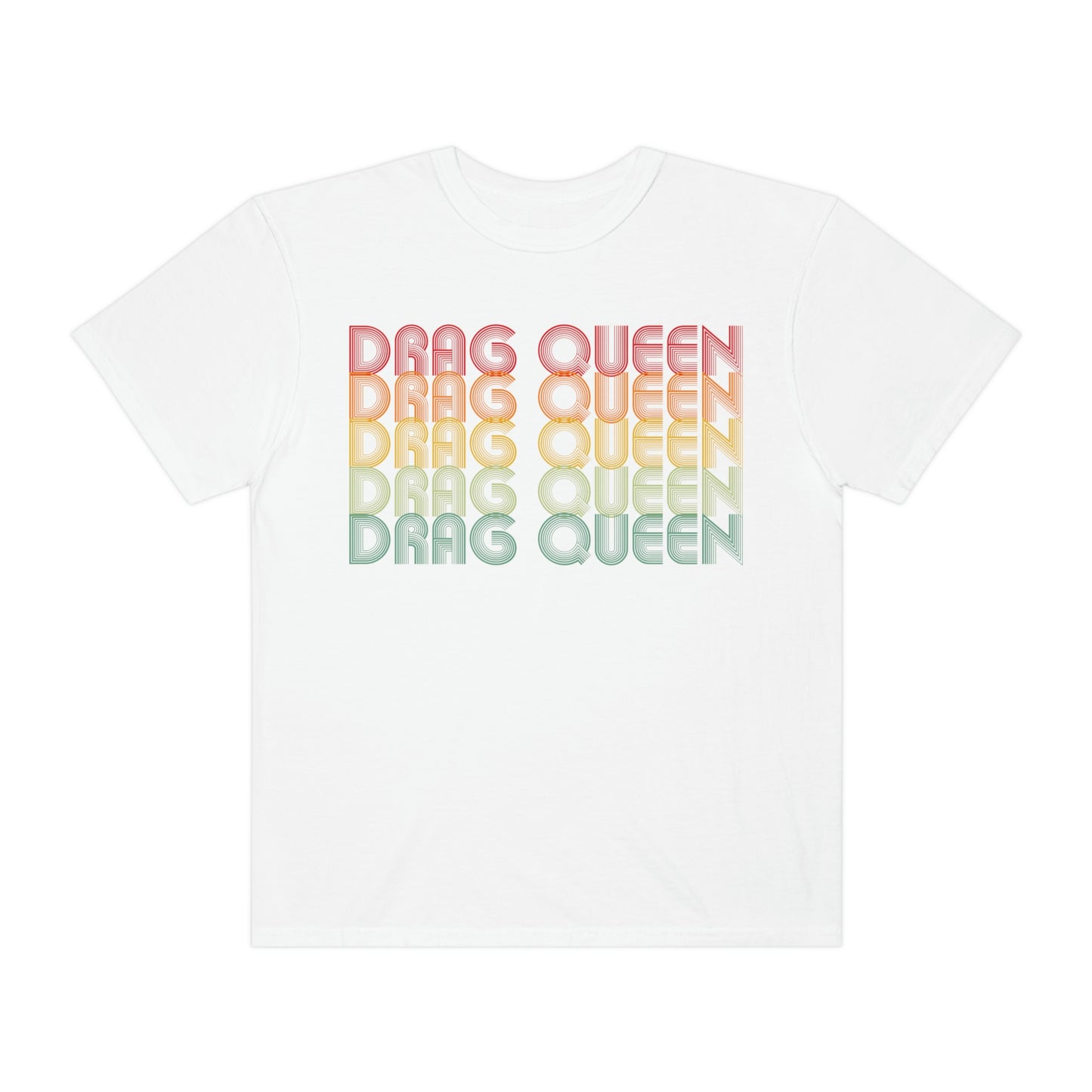 Retro Rainbow Drag Queen Tshirt