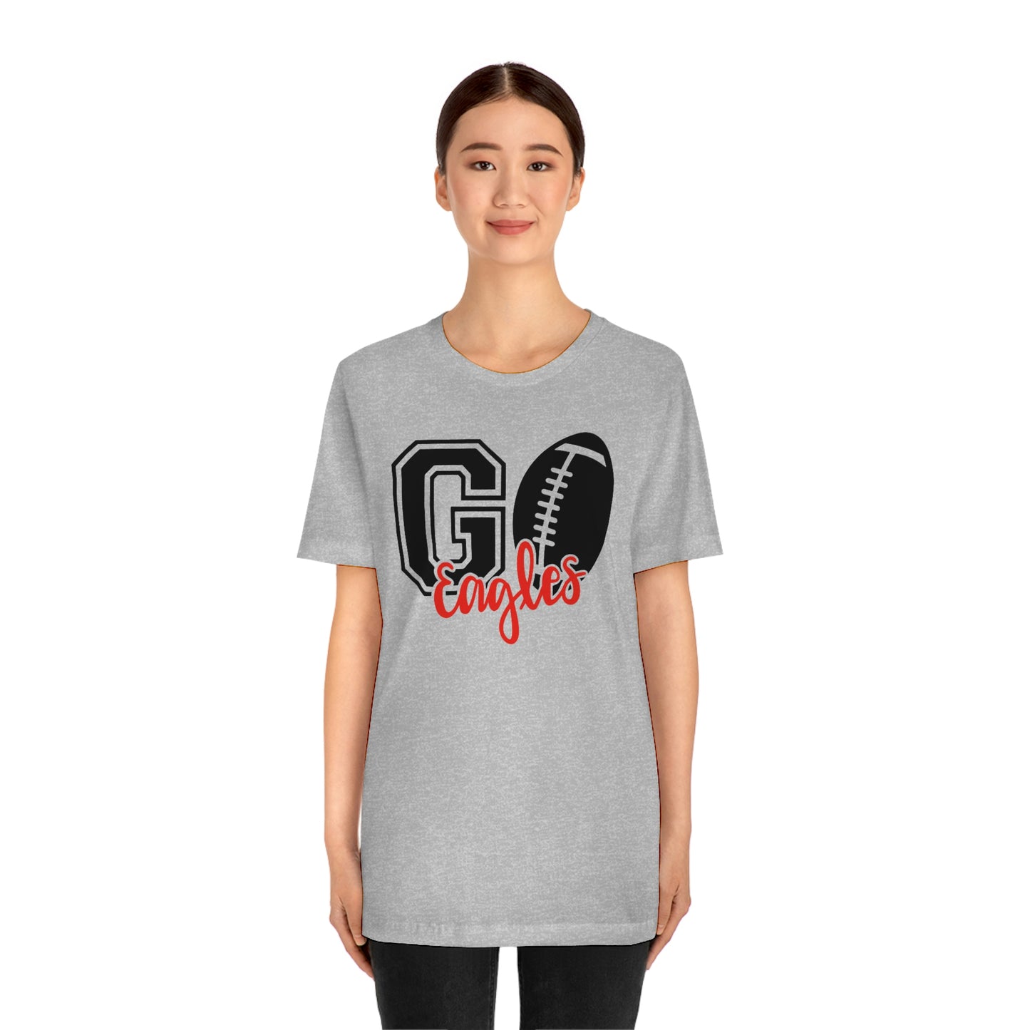 Go Eagles Super Bowl Football Short Sleeve Tshirt