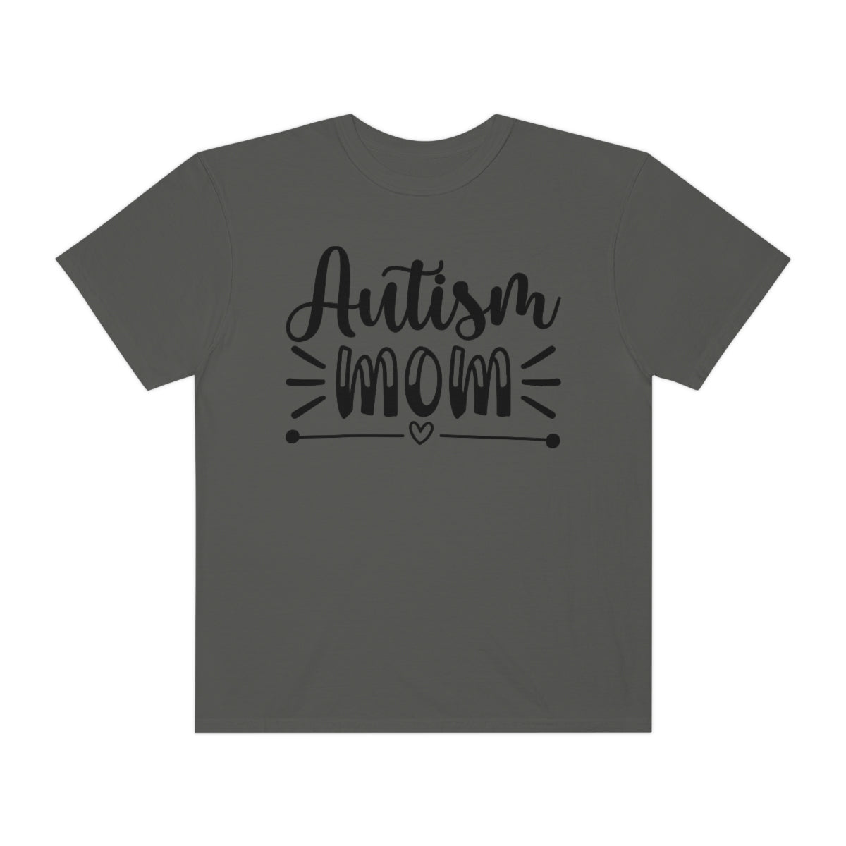 Proud Mom with Heart Autism Awareness Tshirt